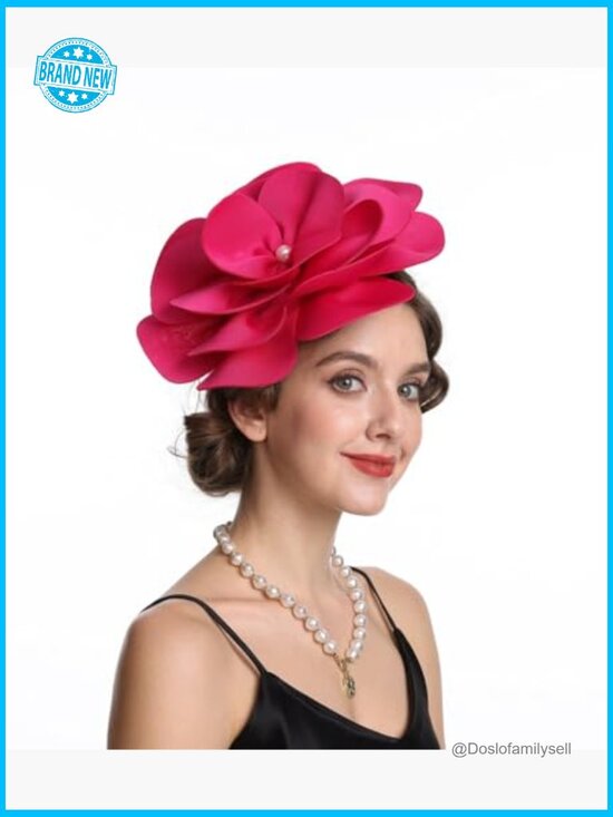 Feather Fascinator Hat with Veil Vintage Headpiece Wedding Party Headwear